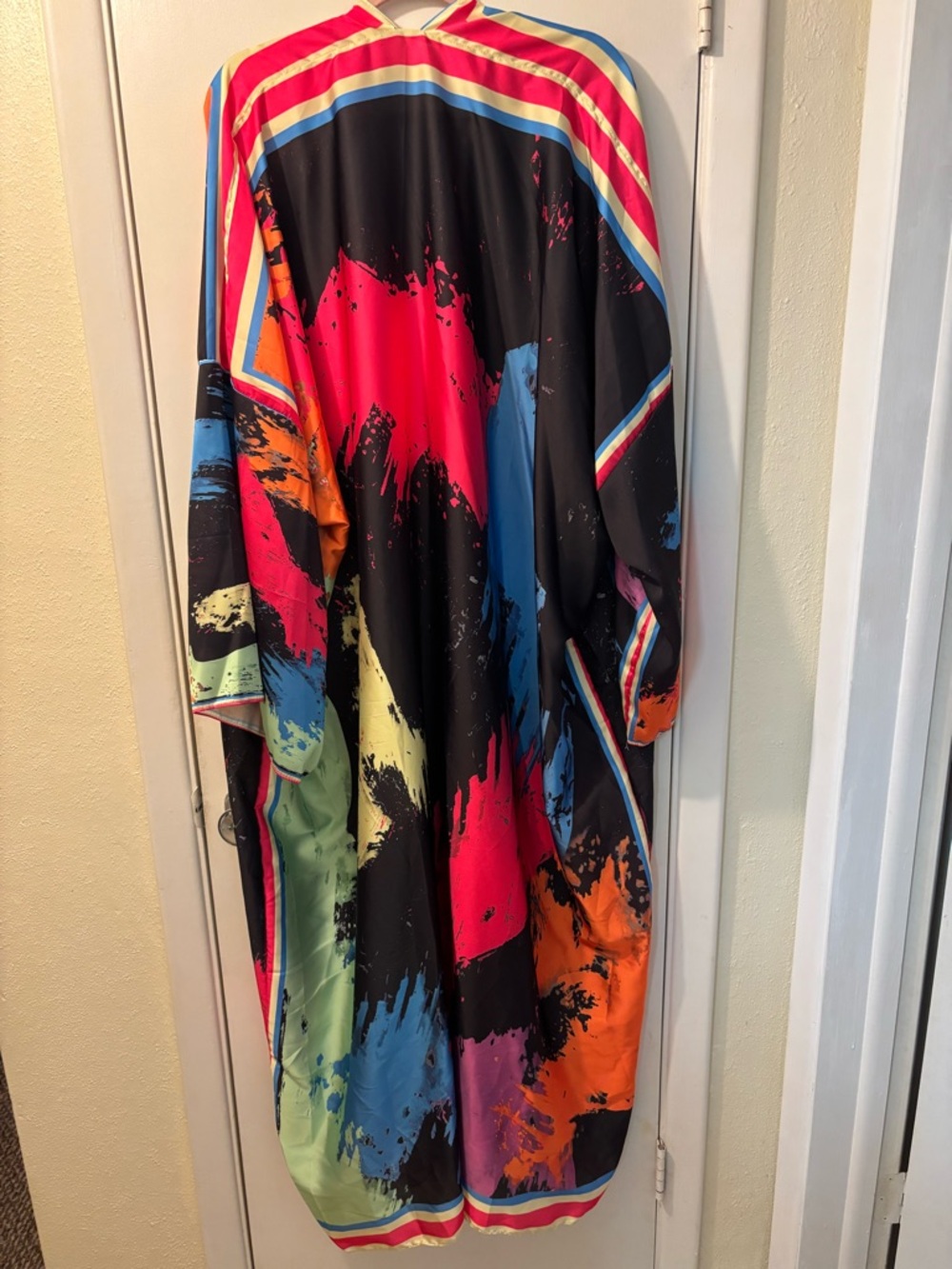 Multicolor Kimono Robe - Picture 4 of 4